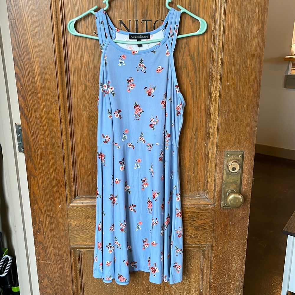 Light blue summer dress